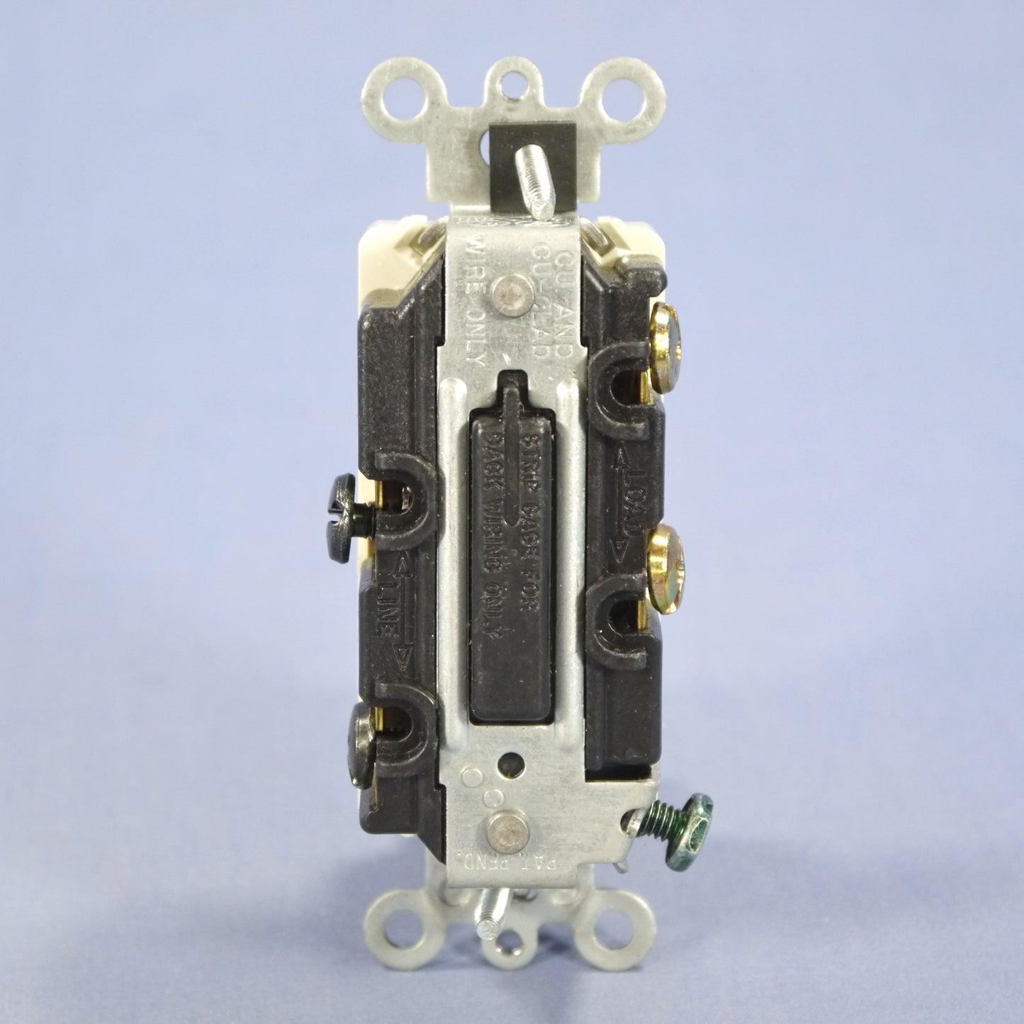 Leviton 5624-2A Almond Scratched Decora Rocker Wall Light Switch 4-Way 20A Bulk