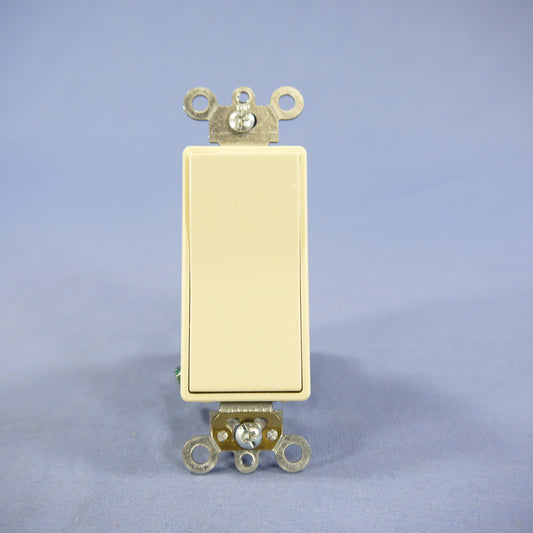 Leviton 5691-2I Ivory Scratched Commercial Decora Rocker Light Switch 15A Bulk