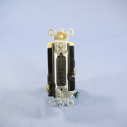 Leviton 5691-2I Ivory Scratched Commercial Decora Rocker Light Switch 15A Bulk