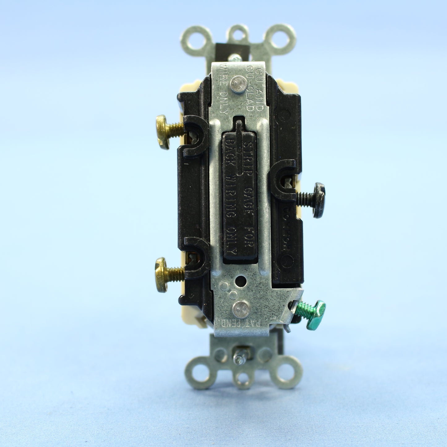Leviton 5693-2A Almond Commercial 3-Way Decora Rocker Wall Light Switch 15A