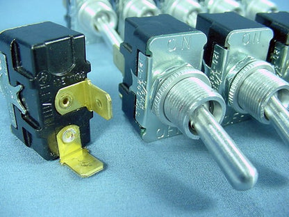 Leviton 5721 SPST Toggle Switch ON-OFF 15A-125V 10A-250V Quick-Connect 10-Pack