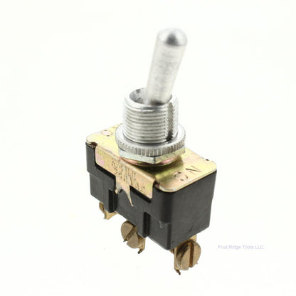 Leviton 5733 SPDT 11/16" Bat Toggle AC Switch ON-ON 3/4HP 15A-125V 10A-250V Bulk