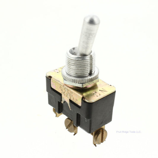 Leviton 5733 SPDT 11/16" Bat Toggle AC Switch ON-ON 3/4HP 15A-125V 10A-250V Bulk