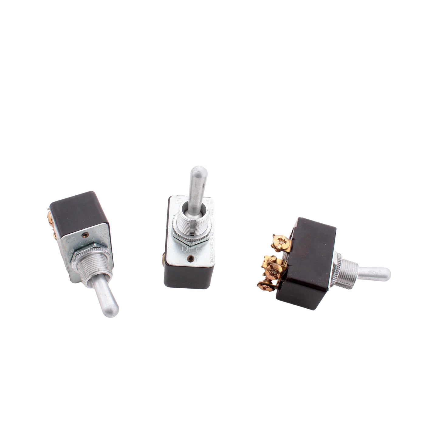 Leviton 5741 DPST Heavy Duty Toggle Switches On-Off 15A-125V 10A-250V 3/4HP 10pc