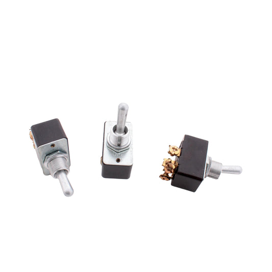 Leviton 5741 DPST Heavy Duty Toggle Switches On-Off 15A-125V 10A-250V 3/4HP 10pc