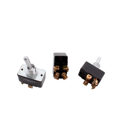 Leviton 5741 DPST Heavy Duty Toggle Switches On-Off 15A-125V 10A-250V 3/4HP 10pc
