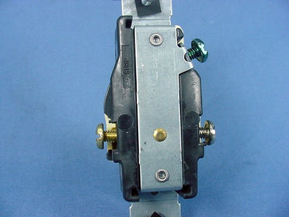 Leviton Almond Commercial Single Outlet Receptacle 5-20R 20A 125V Bulk 5801-A