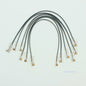 Leviton 58872-89 Gray 8-Position RJ45 Jack Modular 8" Line Cord Patch Cord 6pcs