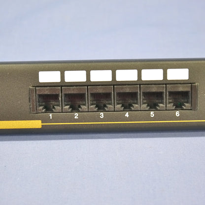 Leviton 19" Cat 5 12-Port Type T568A Wiring Patch Panel Rack Mount 59485-A12