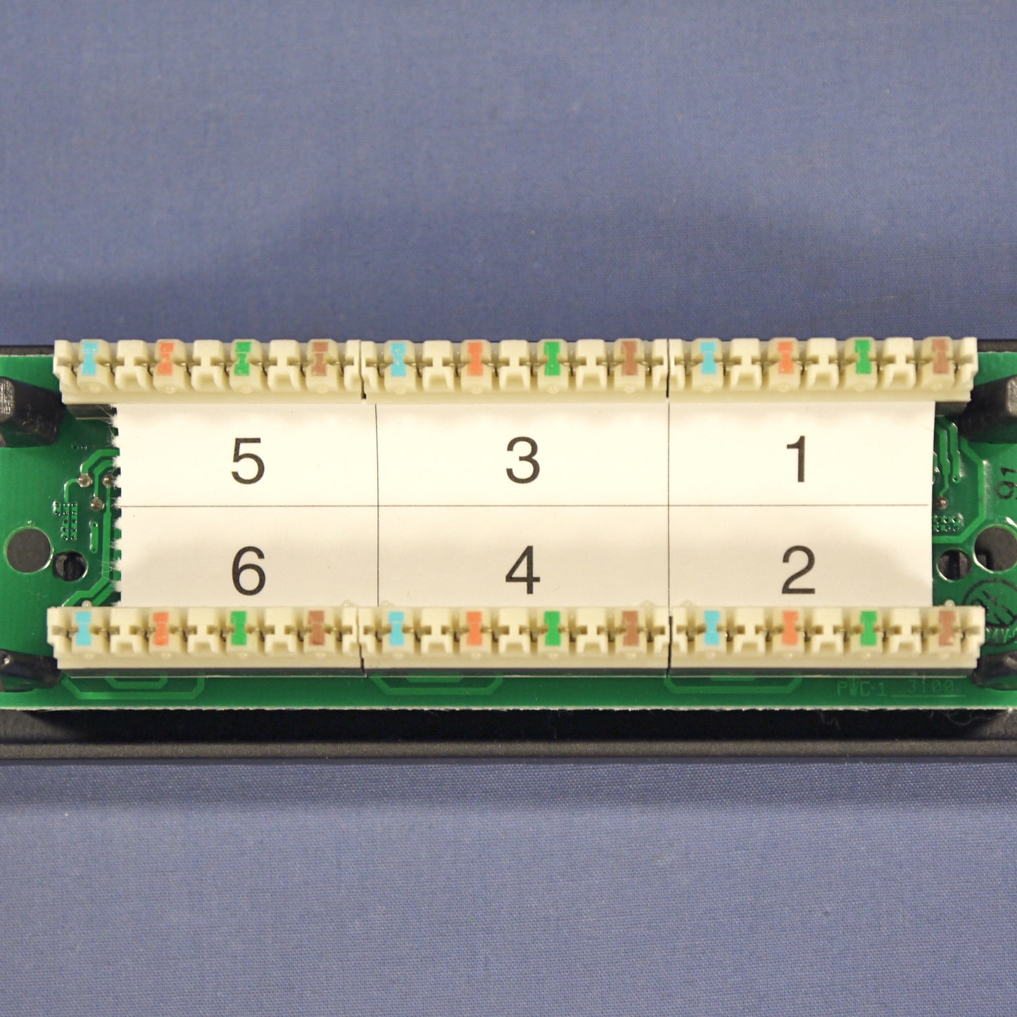 Leviton 19" Cat 5 12-Port Type T568A Wiring Patch Panel Rack Mount 59485-A12