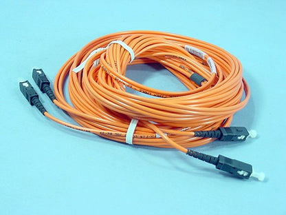 10M Fiber Optic Uplink Multi-Mode Duplex Patch Cord Cable MM SC-SC 50 5C200-M10