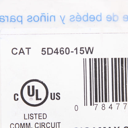Leviton 5D460-15W White Cat5e 15 Feet Ethernet Cable Patch Cord Network Booted