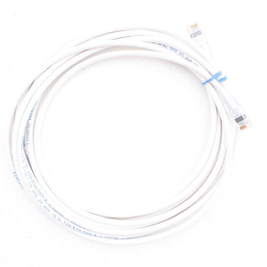 Leviton 5D460-15W White Cat5e 15 Feet Ethernet Cable Patch Cord Network Booted