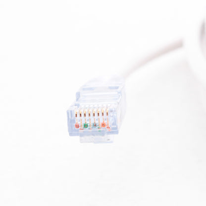 Leviton 5D460-15W White Cat5e 15 Feet Ethernet Cable Patch Cord Network Booted