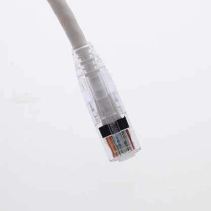 Leviton 5D460-15W White Cat5e 15 Feet Ethernet Cable Patch Cord Network Booted