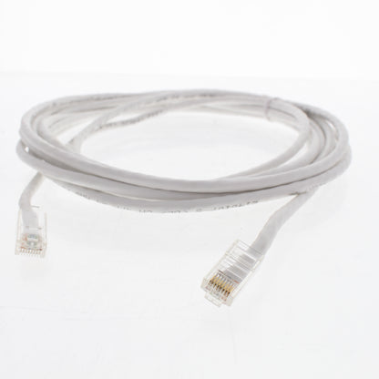 Leviton 5EPC-15W White Cat5e 15ft Ethernet Cable Patch Cord Network White Boot