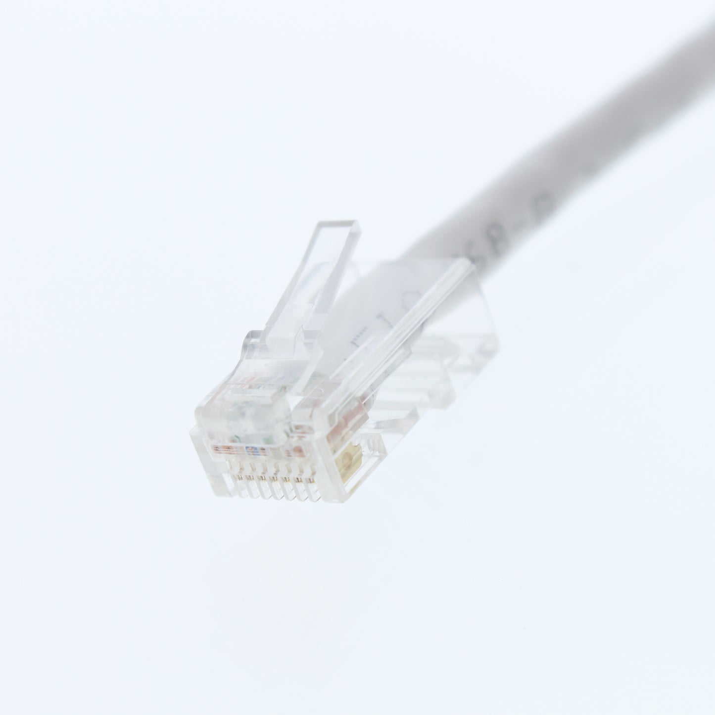 Leviton 5EPC-20W 20' White Gigamax Cat 5E Voice Patch Cable 20 Feet Network Cord