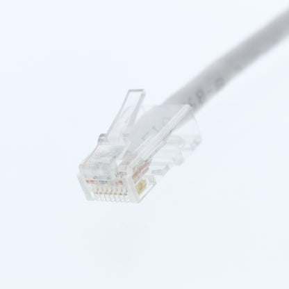 Leviton 5EPC-20W 20' White Gigamax Cat 5E Voice Patch Cable 20 Feet Network Cord