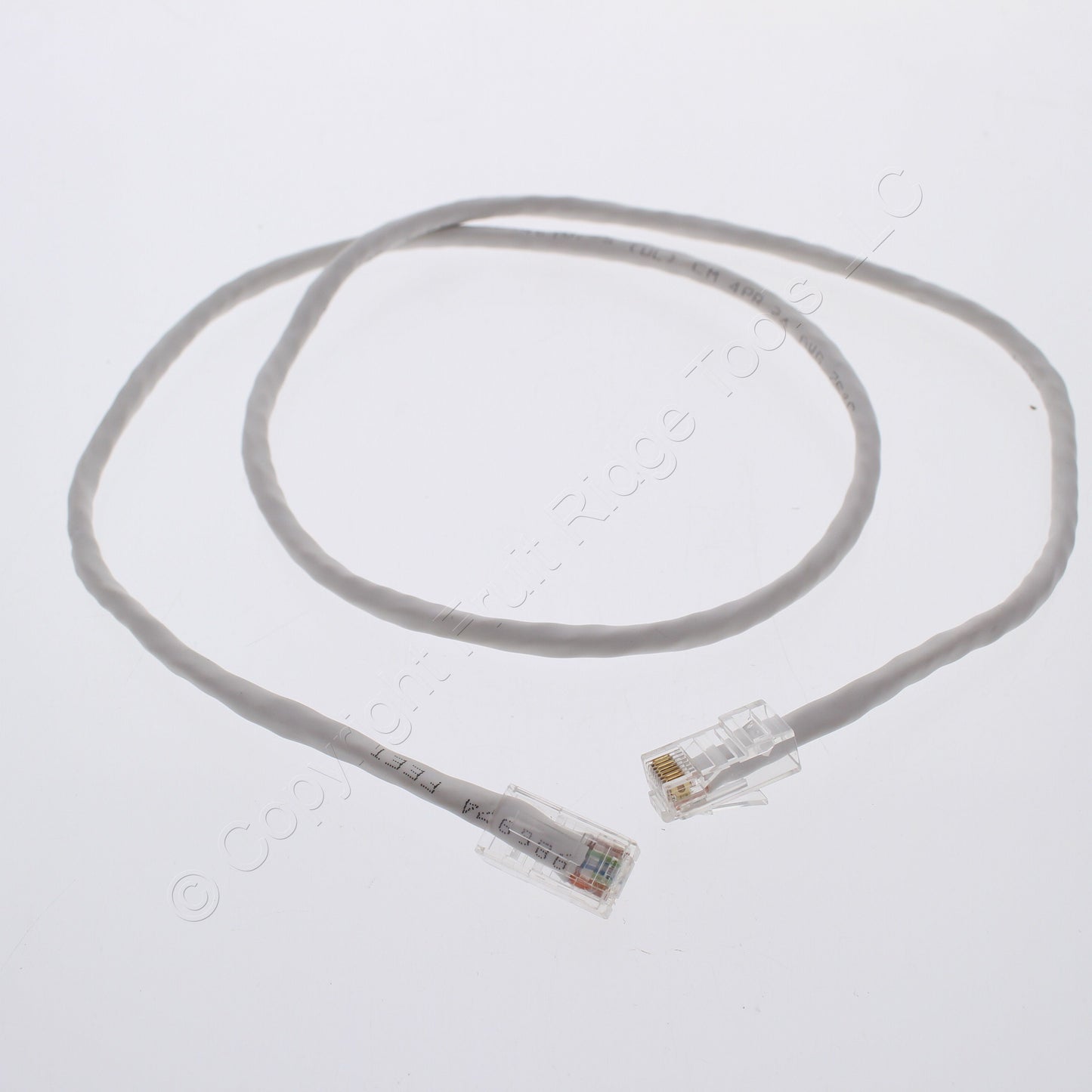 Leviton 05EPC-3W 3' White Gigamax Cat 5E Patch Cable 3 Feet Network Cord