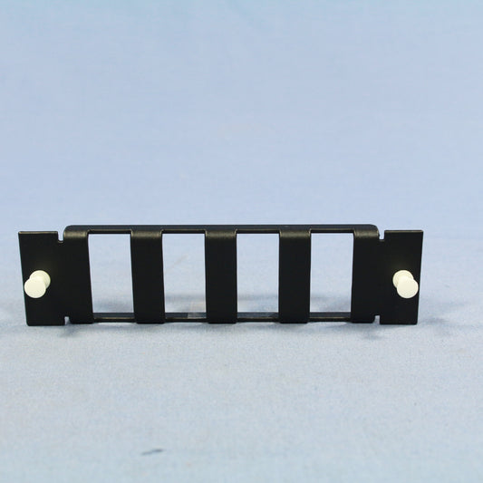 Leviton MM Coupling Fiber Optic Patch Panel Plate NOT-Loaded 24-Fiber 5F100-12