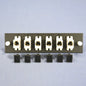 Leviton 6-Pack MT-RJ Coupling Fiber Optic Patch Panel Plate 12-Fiber 5F100-6MC