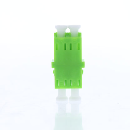 Leviton 5F100-DLV Green Duplex LC Fiber Optic Connector Adapter Coupler