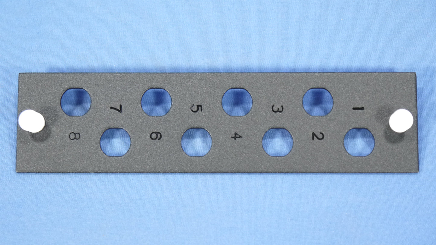 Leviton Fiber Optic MT-RJ Adapter Plate Patch Panel Mount Unloaded 5F100-NST