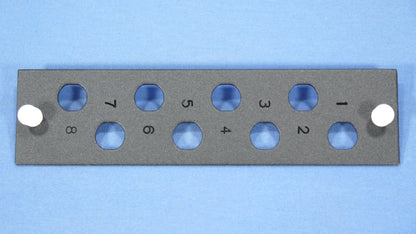 Leviton Fiber Optic MT-RJ Adapter Plate Patch Panel Mount Unloaded 5F100-NST
