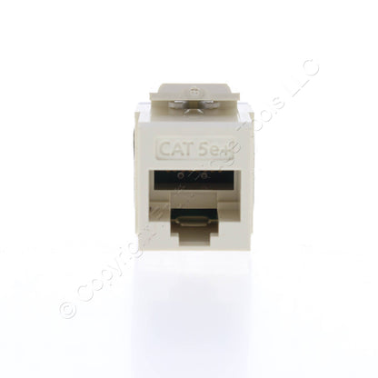 Leviton 5G110-RA5 Almond Quickport Cat 5e+ Jacks Cat5e RJ45 14-Pack