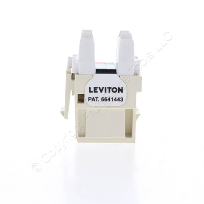 Leviton 5G110-RA5 Almond Quickport Cat 5e+ Jacks Cat5e RJ45 14-Pack