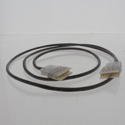 Leviton 5G240-5S 5e Gray 5ft GIGAMAX 110 Ethernet Cable Data Center Patch Cord