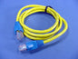 Leviton 5G454-3R Yellow Cat5 3ft Ethernet Cable Data Patch Cord Network Red Boot