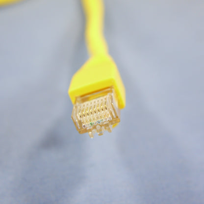 Leviton 5G454-5Y Yellow Cat5 5ft Ethernet Cable Data Patch Cord Network Yellow