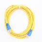 Leviton 5G454-7L Yellow Cat5 7 Feet Ethernet Cable Patch Network Cord Blue Boot