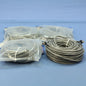 Leviton 5G455-100G Gray Cat5e 100ft Ethernet Cable Patch Cords Network 4-Pack