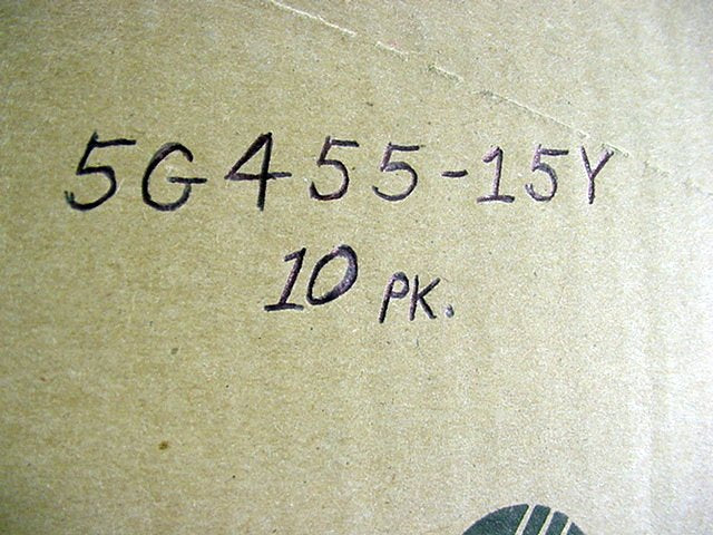Leviton 5G455-15Y Yellow Cat 5e 15' Ethernet LAN Patch Cords Network Cable 10pcs