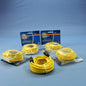 Leviton 5G455-15Y Yellow Cat5e 15ft Ethernet Cable Data Patch Cords Network 5pcs