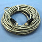 Leviton 5G455-25G Gray Cat5e 25ft Ethernet Cable Data Patch Cord Network Booted