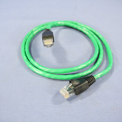 Leviton 5G455-3G Dark Green Cat5e 3ft Ethernet Cable Patch Cord Network Booted
