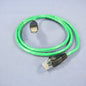 Leviton 5G455-3G Dark Green Cat5e 3ft Ethernet Cable Patch Cord Network Booted