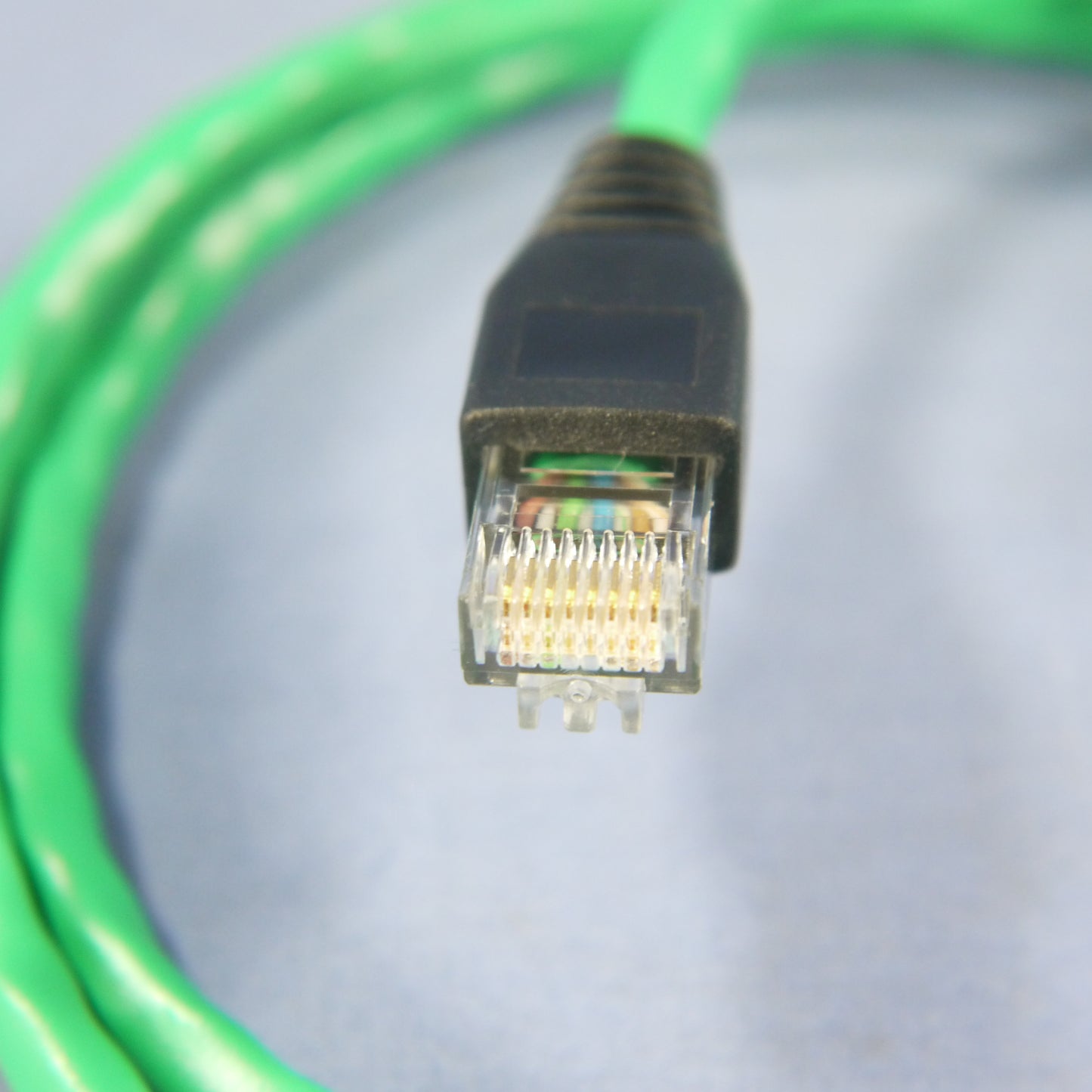 Leviton 5G455-3G Dark Green Cat5e 3ft Ethernet Cable Patch Cord Network Booted