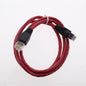 Leviton 5G455-3R Red Cat5e 3ft Ethernet Cable LAN Data Patch Cord Network Booted