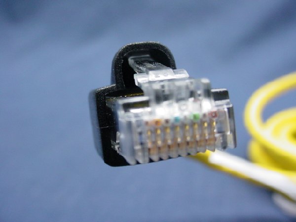 Leviton 5G455-3YW Yellow Cat5e 3ft Ethernet Cable Data Patch Cords Network 5pcs