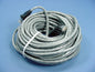 Leviton 5G455-50G Gray 50ft Ethernet Cable Cat5e Data Patch Cord Network Booted