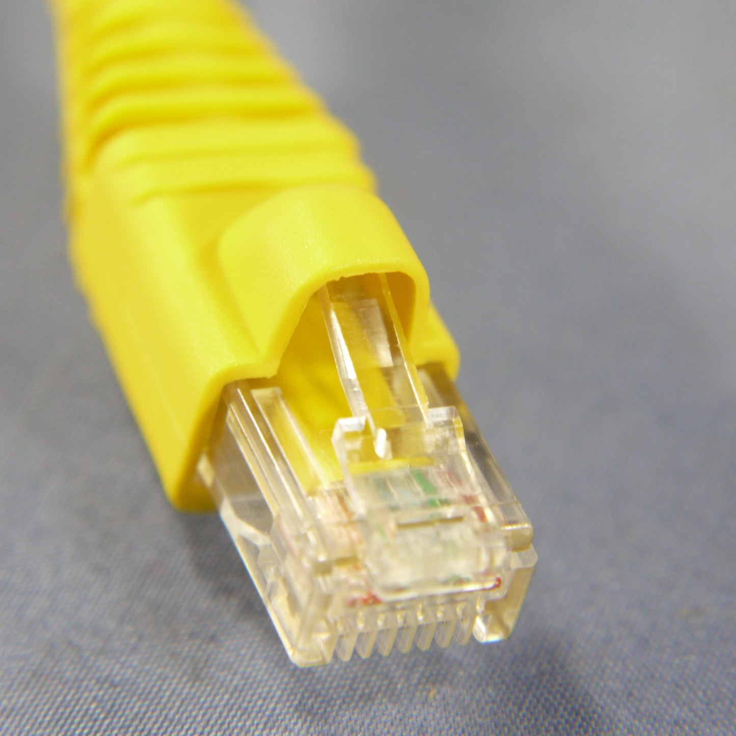 Leviton 5G460-15Y Yellow Cat5e Ethernet Cable 15ft Data Patch Cord Network Boot