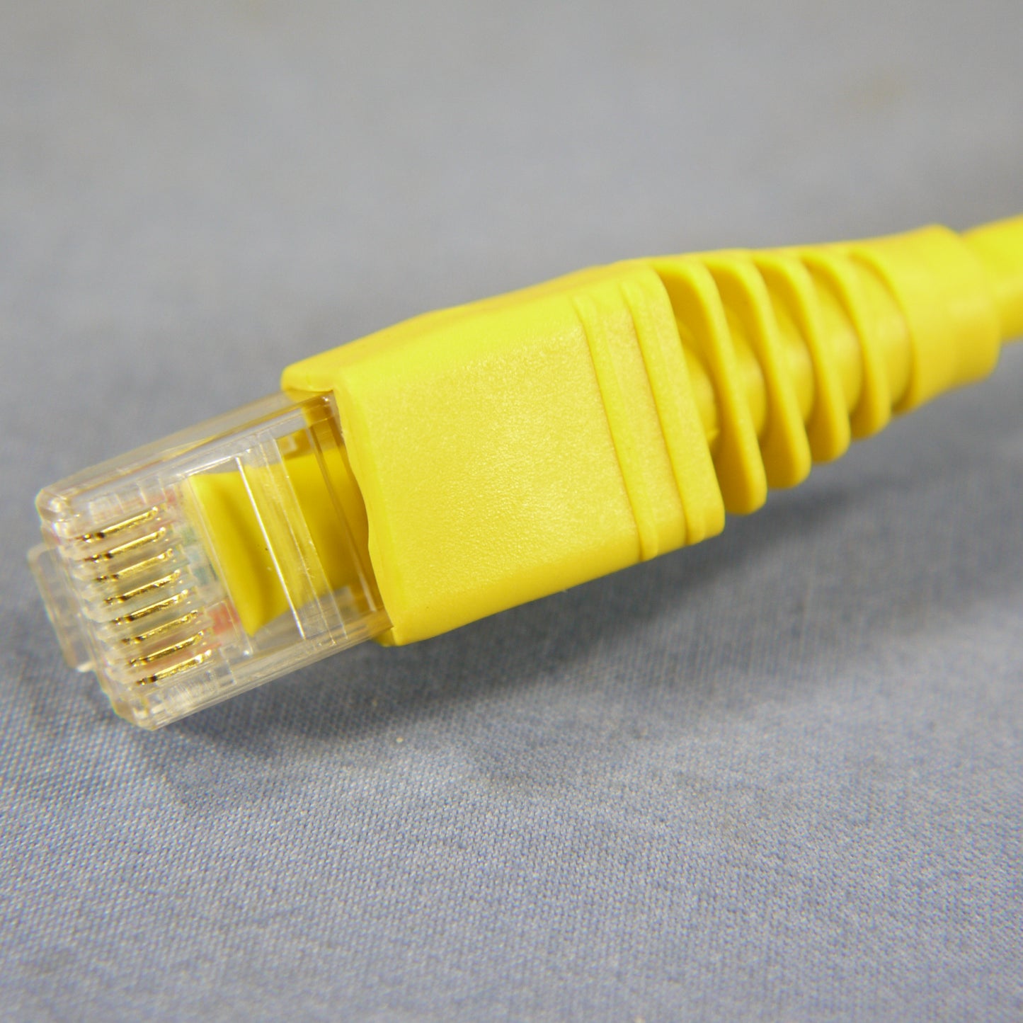 Leviton 5G460-15Y Yellow Cat5e Ethernet Cable 15ft Data Patch Cord Network Boot