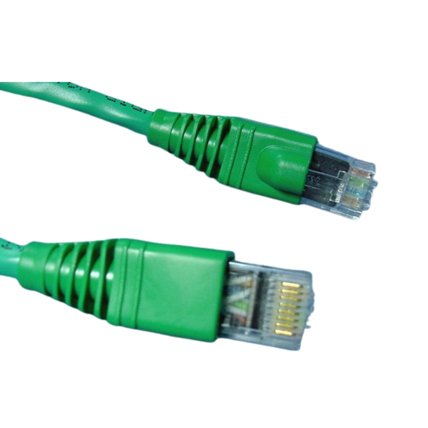 Leviton 5G460-3G Green Cat5e 3ft Ethernet Cable Data Patch Cord Network Booted