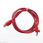 Leviton Red Cat 5e 3 Ft Ethernet Patch Cord Network Cable Booted Cat5e 5G460-3R