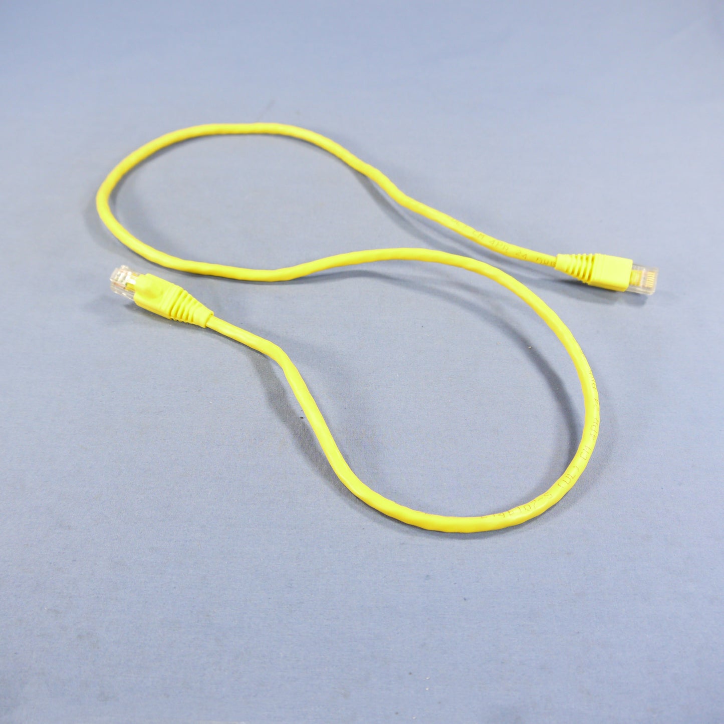 Leviton 5G460-3Y Yellow Cat5e 3ft Ethernet Cable Data Patch Cord Network Booted