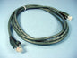 Leviton Black Cat 5e 7 Ft Ethernet LAN Patch Cord Network Cable Booted 5G460-7E
